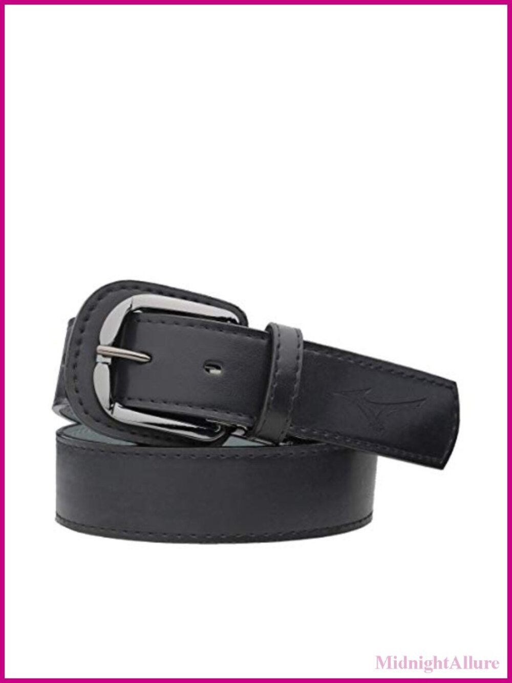 Mizuno Leather Classic Belt Adjustable One Size Cut to Fit